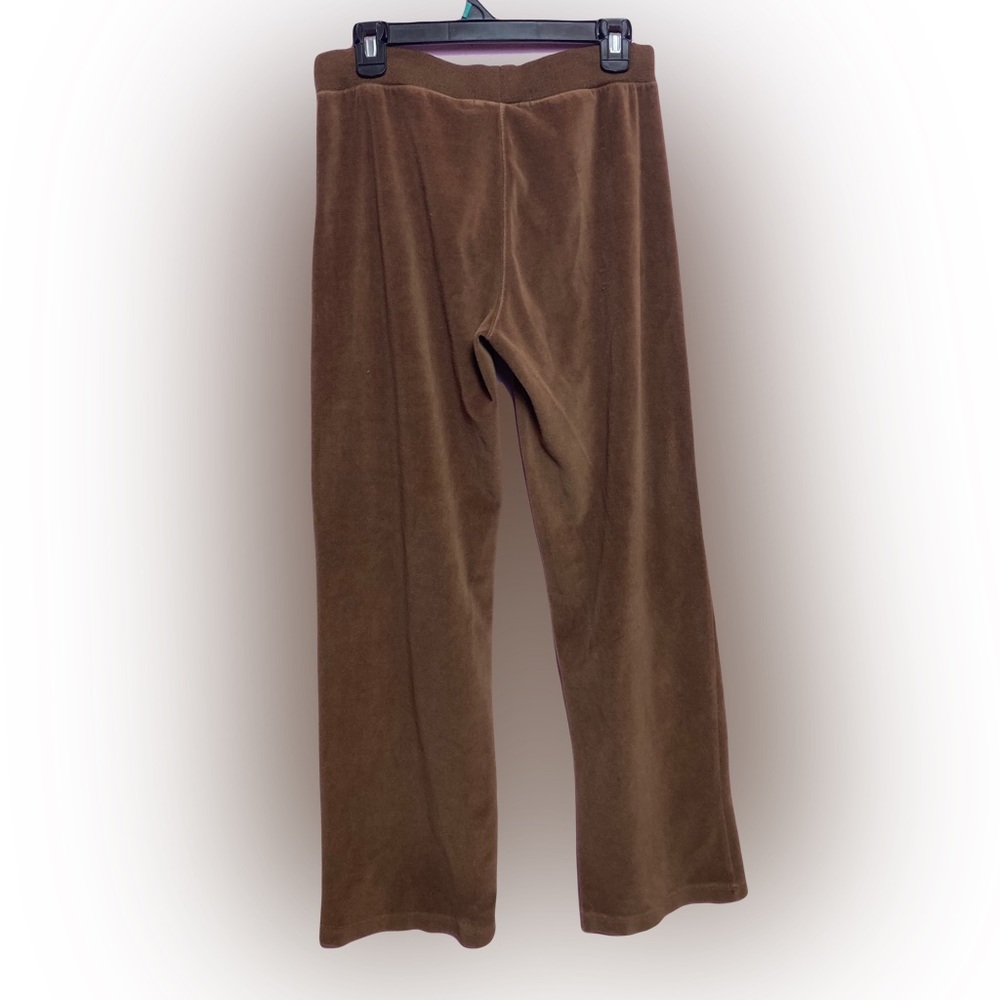 Apollo Active Brown Flare Track Pants Sweatpants Large - Picture 2 of 4